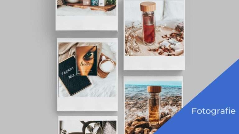 Mockup von mehreren Instagram Produktfotos